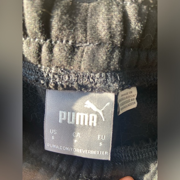 Puma black sweatpants NWT - Picture 3 of 5